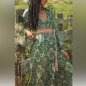 NWT Anthropologie Floral Maxi Dress
